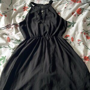 monteau black dress